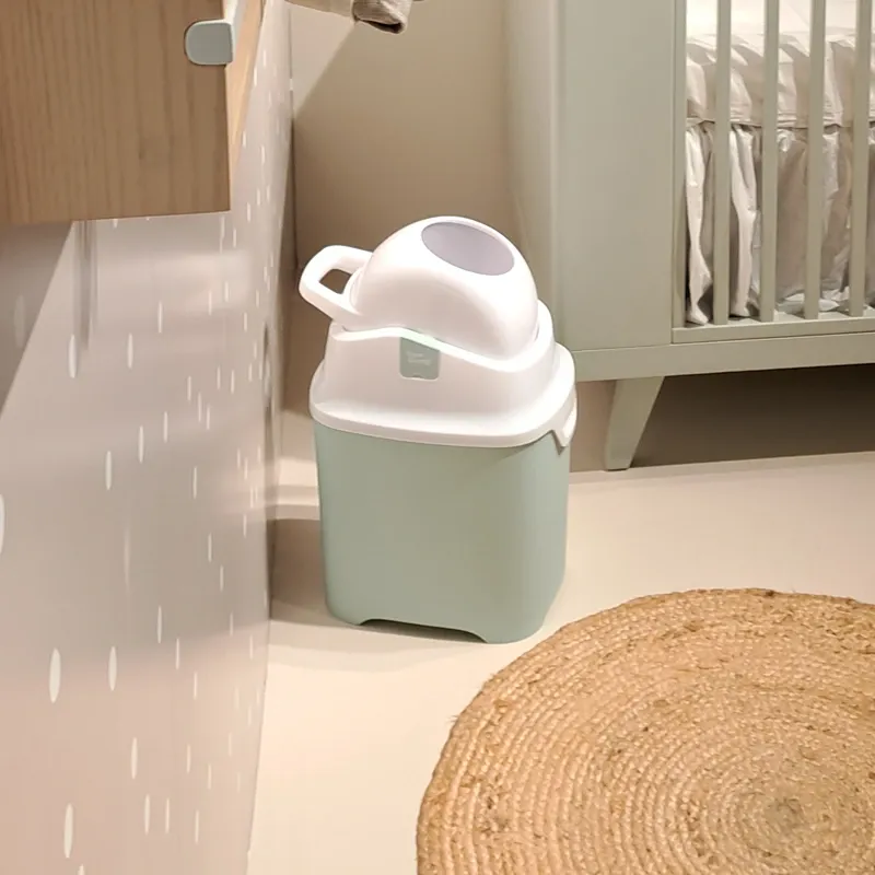 DiaperChamp ONE Standard Diaper Pail - Light Green product thumbnail 4