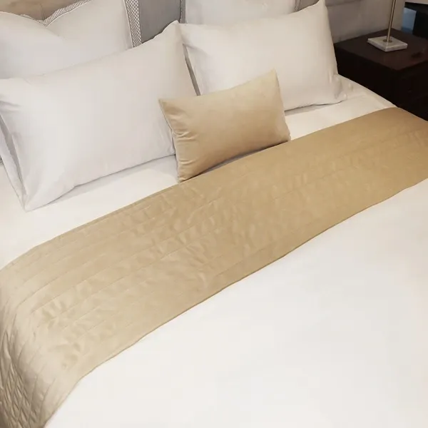 Nova Home Venice Bed Runner - Beige product thumbnail 2