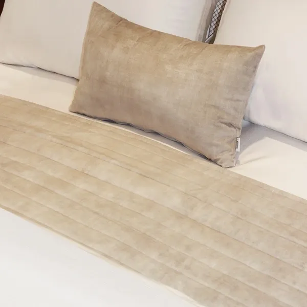 Nova Home Darcy Bed Runner - Beige product thumbnail 4