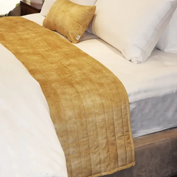 Nova Home Darcy Bed Runner - Gold product thumbnail 2
