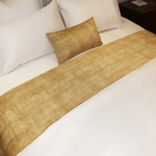 Nova Home Darcy Bed Runner - Gold product thumbnail 3
