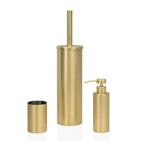 Andrea Liquid Soap Dispenser BA19034 - Stainless Steel - 220 ML - Brass product thumbnail 3
