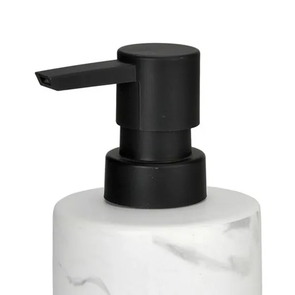 Andrea Liquid Soap Dispenser BA68134 - Ceramic - 250 ML - White & Black product thumbnail 3