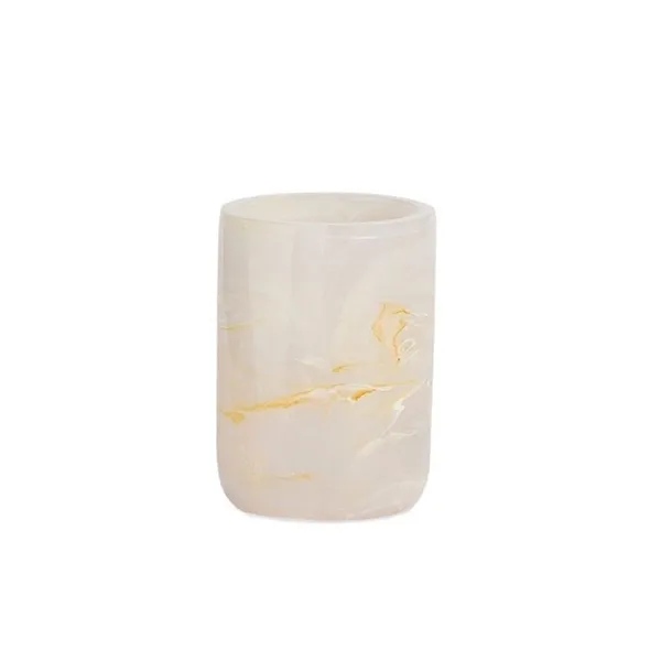 Andrea Toothbrush Holder BA22173 - Polyresin - Gold product thumbnail 4