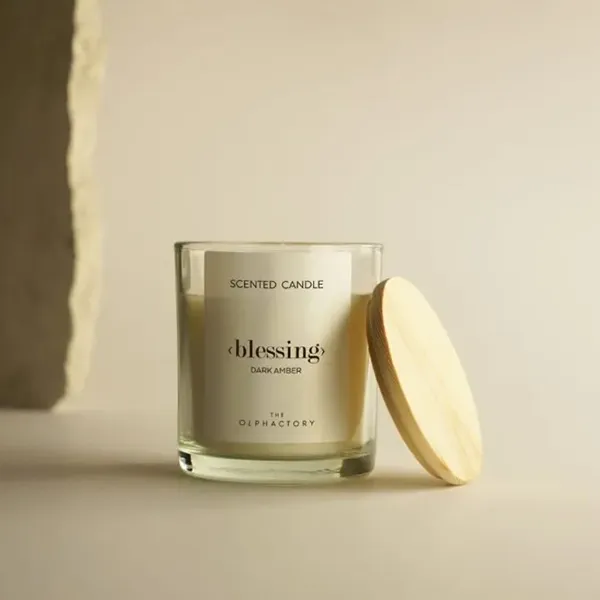 Ambientair To Black Scented Candle - 40 Hours - 200 g - Dark Amber product thumbnail 2