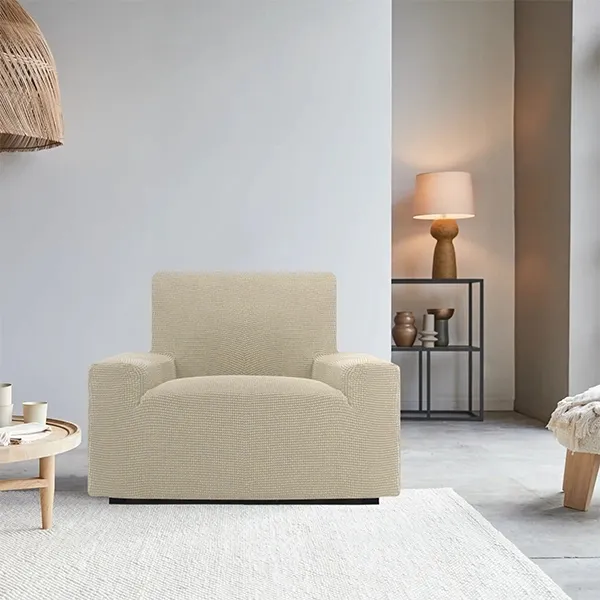 Nueva Textura "Niagara" Sofa Cover - 1 Seat - Beige product thumbnail 2