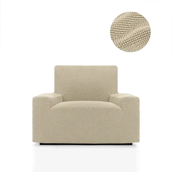 Nueva Textura "Niagara" Sofa Cover - 1 Seat - Beige product thumbnail 3