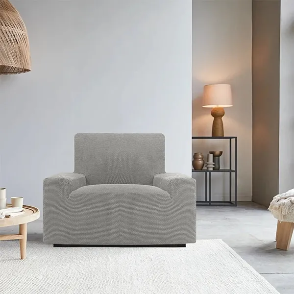 Nueva Textura "Niagara" Sofa Cover - 1 Seat - Light Grey product thumbnail 2