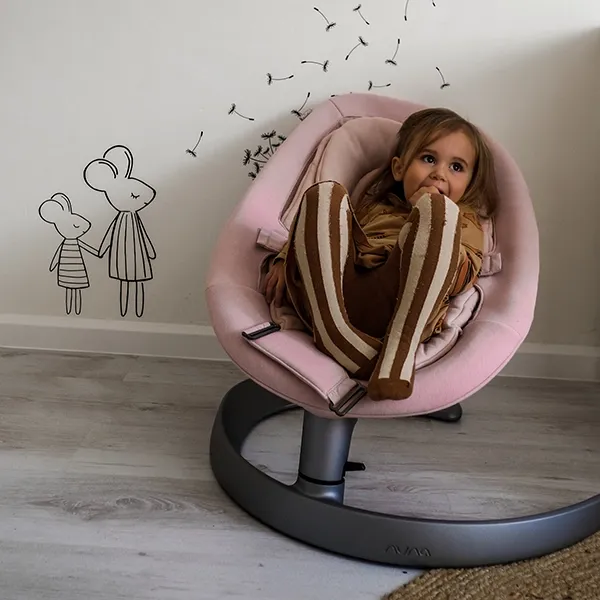 Nuna Leaf Grow Swing - Adjustable - Peach product thumbnail 7