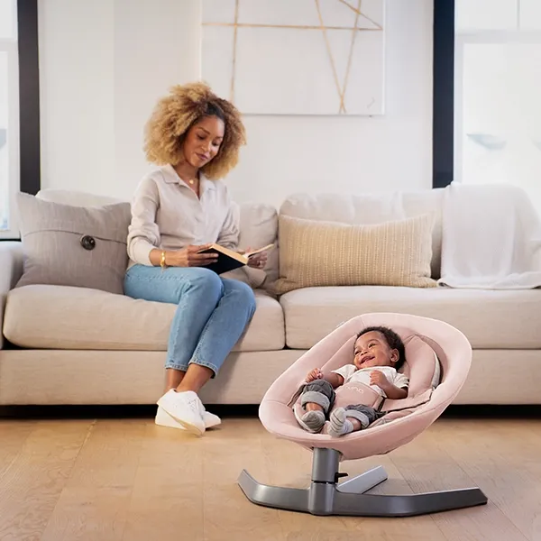 Nuna Leaf Grow Swing - Adjustable - Peach product thumbnail 14