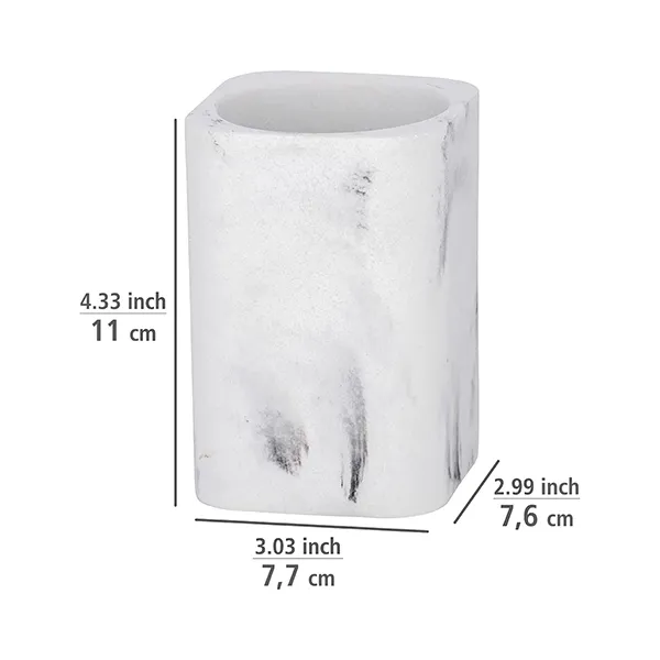Wenko Desio Tumbler - White & Grey product thumbnail 2