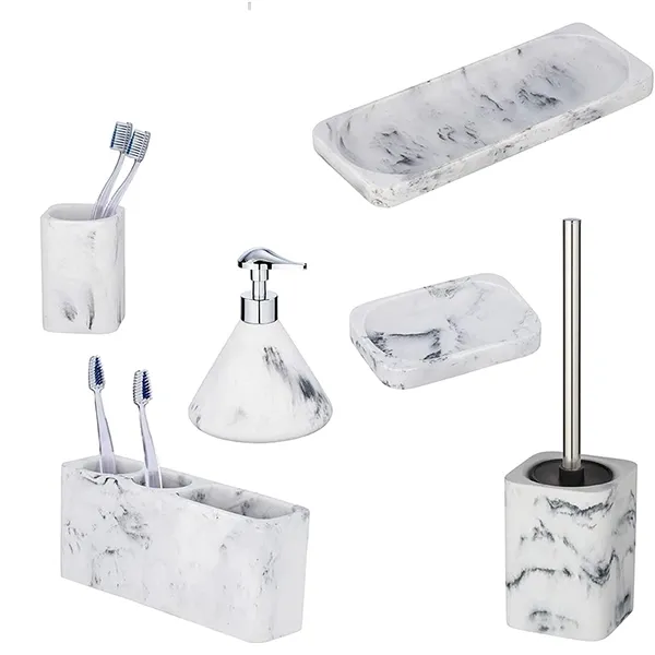 Wenko Desio Tumbler - White & Grey product thumbnail 3