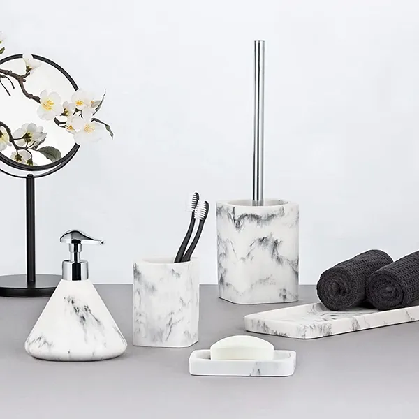Wenko Desio Tumbler - White & Grey product thumbnail 4