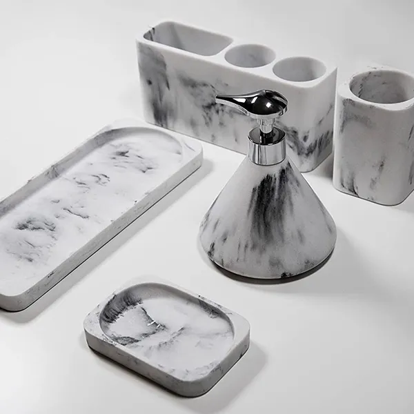 Wenko Desio Tumbler - White & Grey product thumbnail 6