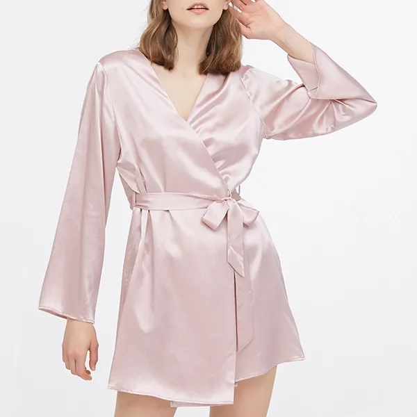Lilysilk Plain Robe - Medium - Pink product thumbnail 10