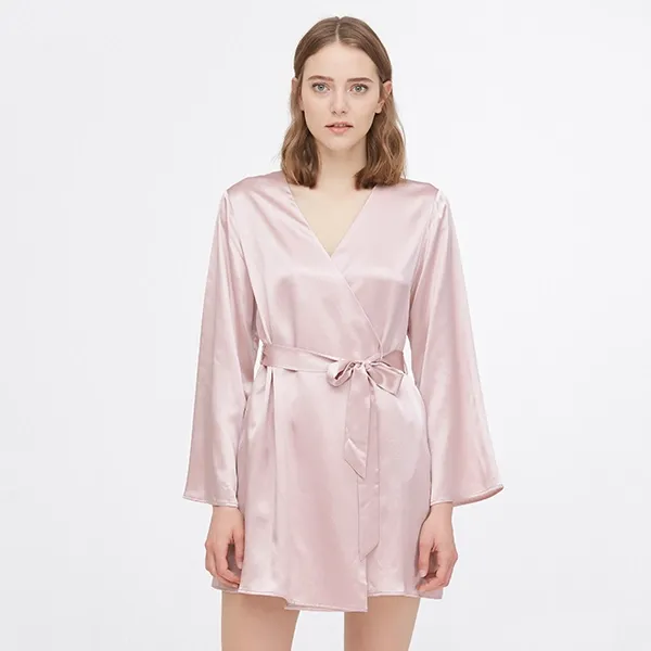 Lilysilk Plain Robe - Medium - Pink product thumbnail 2