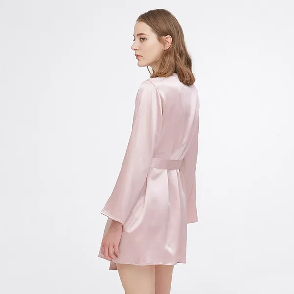 Lilysilk Plain Robe - Medium - Pink product thumbnail 3