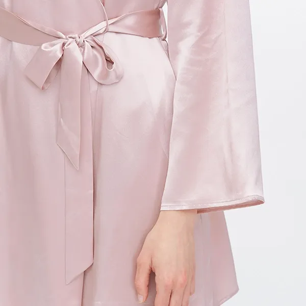 Lilysilk Plain Robe - Medium - Pink product thumbnail 6