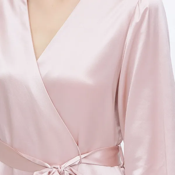 Lilysilk Plain Robe - Medium - Pink product thumbnail 7