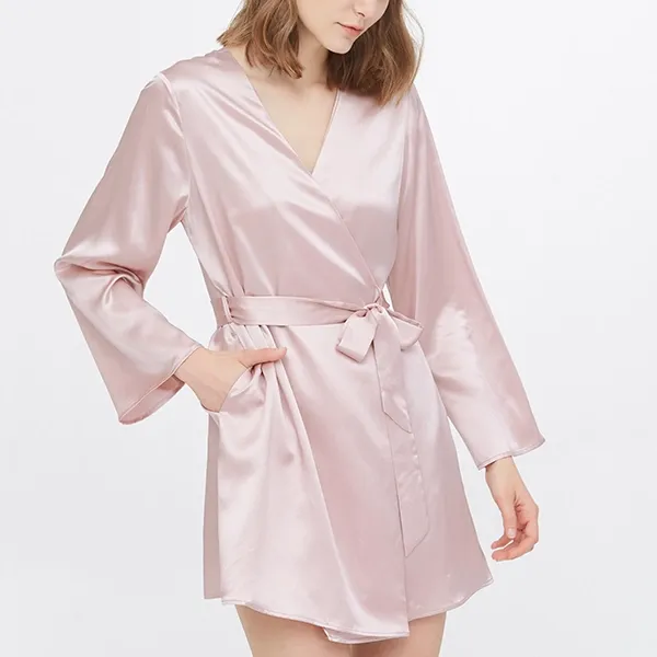 Lilysilk Plain Robe - Medium - Pink product thumbnail 9