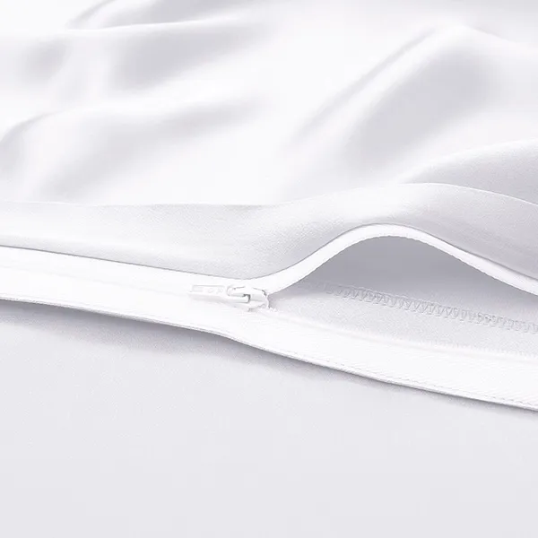 Lilysilk Plain Duvet Cover - 260X220 CM - Ivory product thumbnail 7