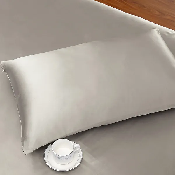 Lilysilk Plain Duvet Cover - 260X220 Cm - Silver product thumbnail 6