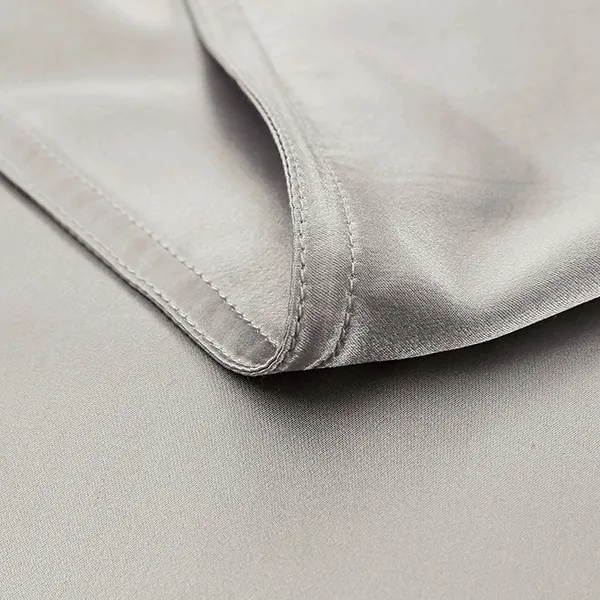 Lilysilk Plain Duvet Cover - 260X220 Cm - Silver product thumbnail 8