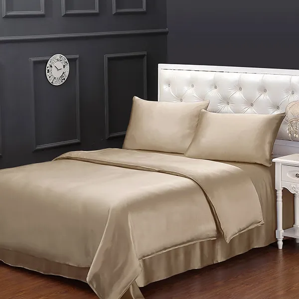 Lilysilk Plain Duvet Cover - 260X220 CM - Taupe product thumbnail 4