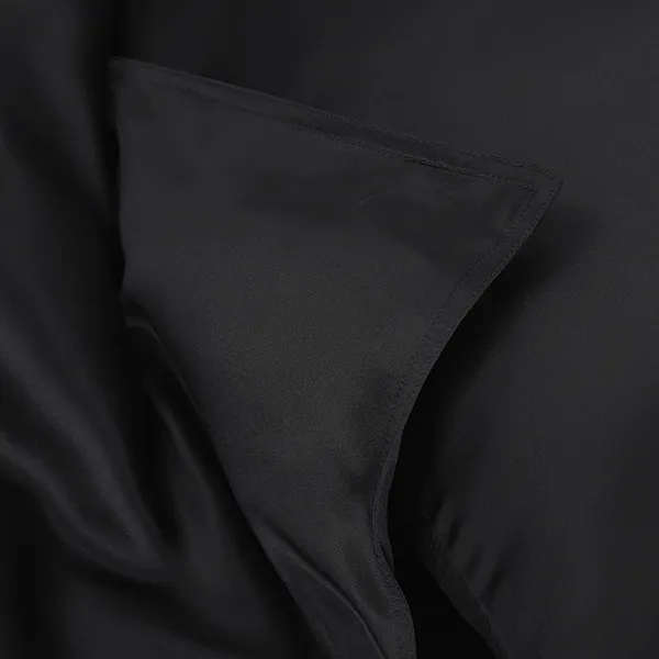 Lilysilk Plain Duvet Cover - 260X220 CM - Black product thumbnail 7