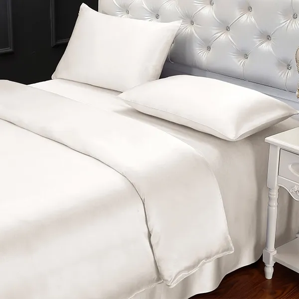 Lilysilk Plain Fitted Sheet - King & Super King - 3Pcs - Ivory product thumbnail 3