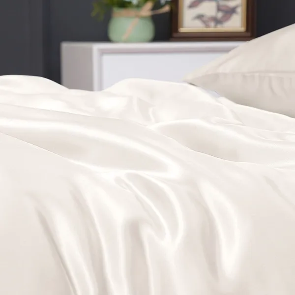 Lilysilk Plain Fitted Sheet - King & Super King - 3Pcs - Ivory product thumbnail 4