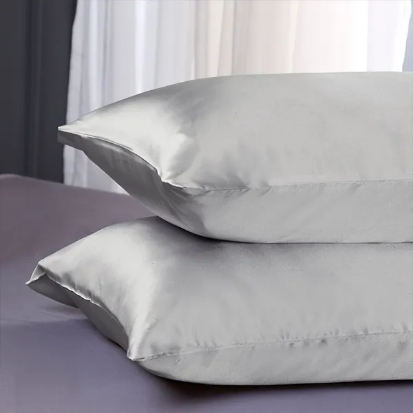 Lilysilk Plain Fitted Sheet - King & Super King - 3Pcs - Silver product thumbnail 11