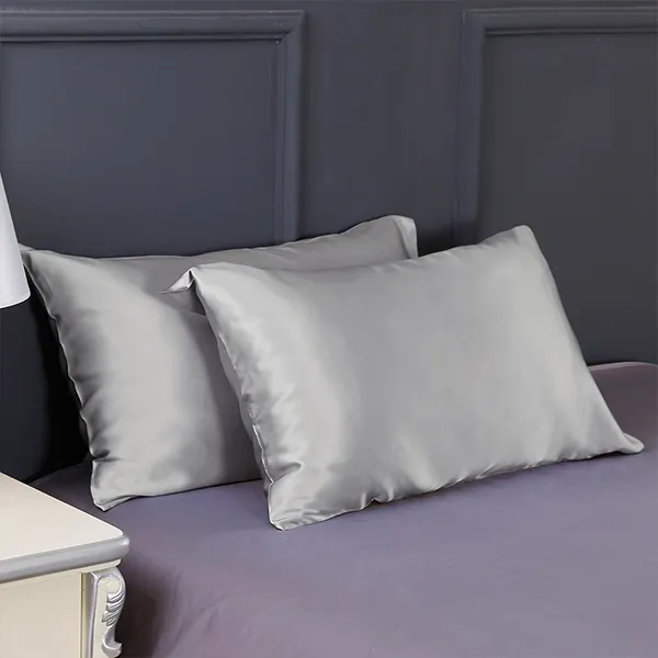 Lilysilk Plain Fitted Sheet - King & Super King - 3Pcs - Silver product thumbnail 7