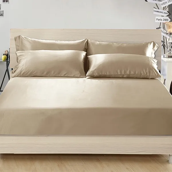 Lilysilk Plain Fitted Sheet - King & Super King - 3Pcs - Taupe product thumbnail 2