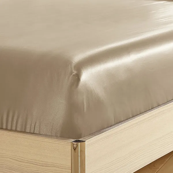 Lilysilk Plain Fitted Sheet - King & Super King - 3Pcs - Taupe product thumbnail 4