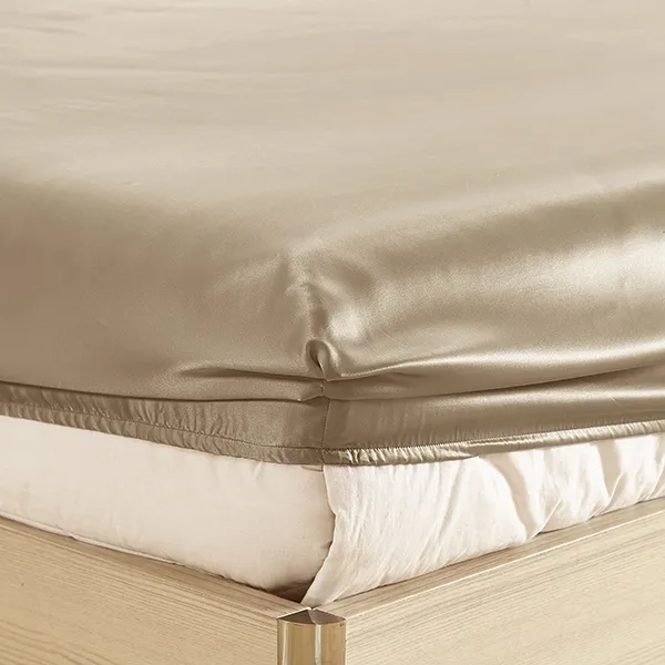 Lilysilk Plain Fitted Sheet - King & Super King - 3Pcs - Taupe product thumbnail 5