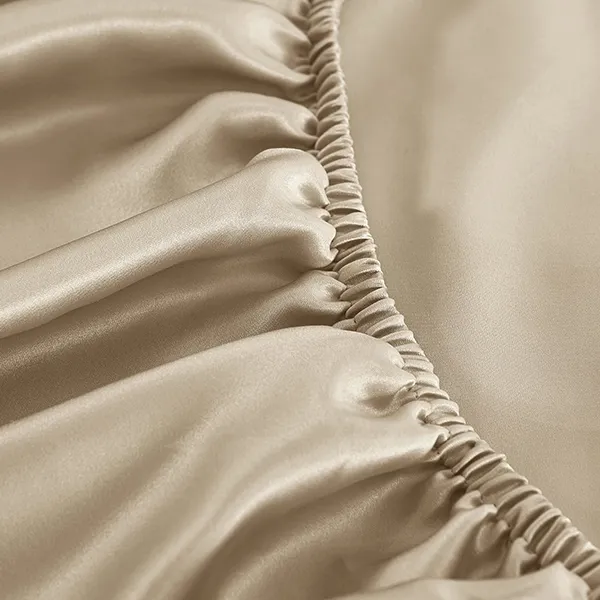 Lilysilk Plain Fitted Sheet - King & Super King - 3Pcs - Taupe product thumbnail 7