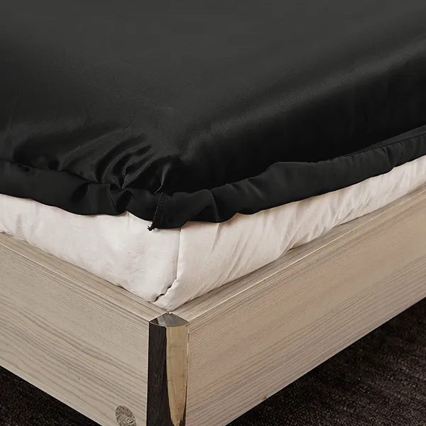 Lilysilk Plain Fitted Sheet - King & Super King - 3Pcs - Black product thumbnail 6