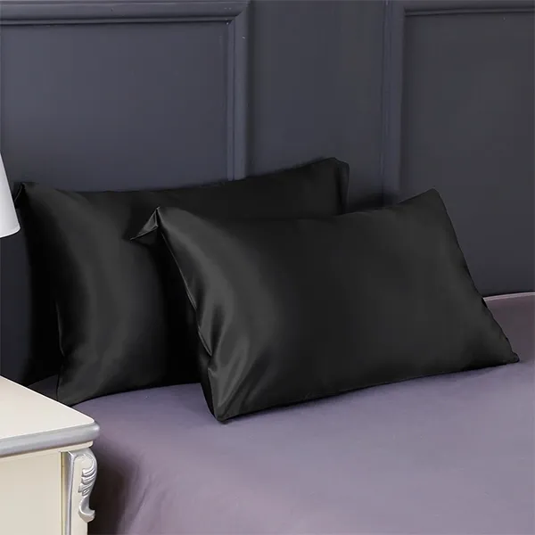 Lilysilk Plain Fitted Sheet - King & Super King - 3Pcs - Black product thumbnail 8