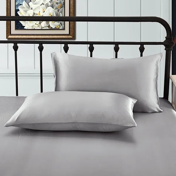 Lilysilk Plain Pillow Case - 50x75 CM - Silver product thumbnail 10