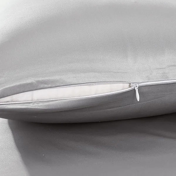 Lilysilk Plain Pillow Case - 50x75 CM - Silver product thumbnail 2