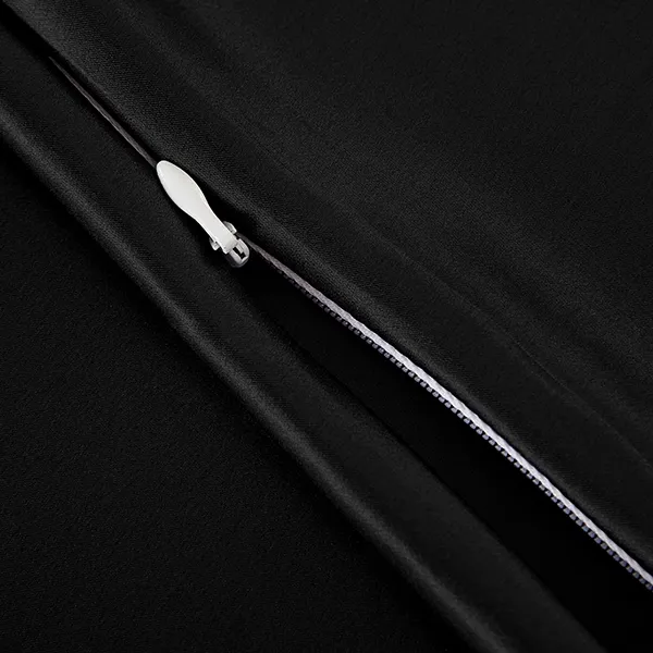 Lilysilk Plain Pillow Case - 50x75 CM - Black product thumbnail 3