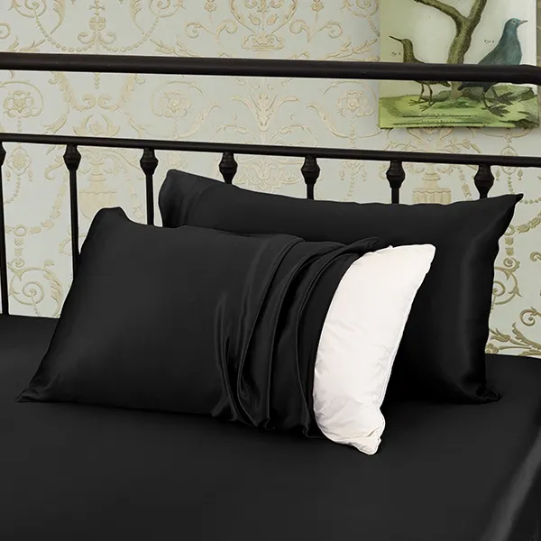 Lilysilk Plain Pillow Case - 50x75 CM - Black product thumbnail 5