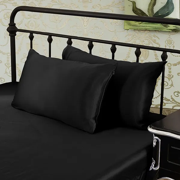 Lilysilk Plain Pillow Case - 50x75 CM - Black product thumbnail 6