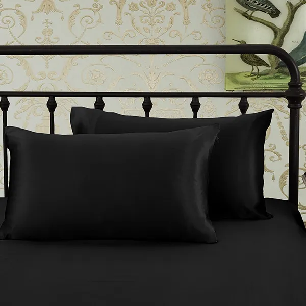 Lilysilk Plain Pillow Case - 50x75 CM - Black product thumbnail 7