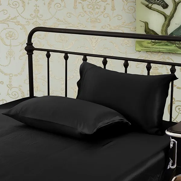 Lilysilk Plain Pillow Case - 50x75 CM - Black product thumbnail 8