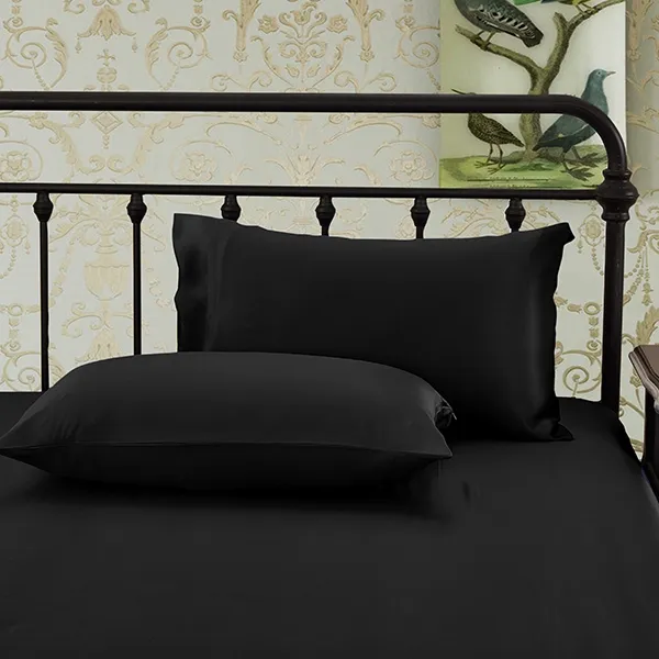 Lilysilk Plain Pillow Case - 50x75 CM - Black product thumbnail 9