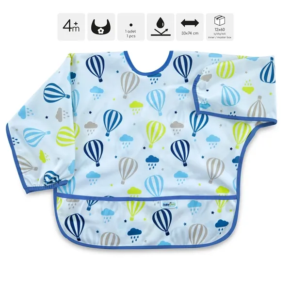 BabyJem Poly Bib Long Sleeves - Baloon product thumbnail 3