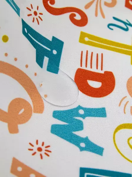 BabyJem Poly Bib Long Sleeves - Alphabet product thumbnail 4