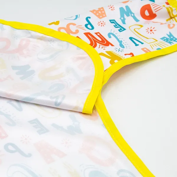BabyJem Poly Bib Long Sleeves - Alphabet product thumbnail 6